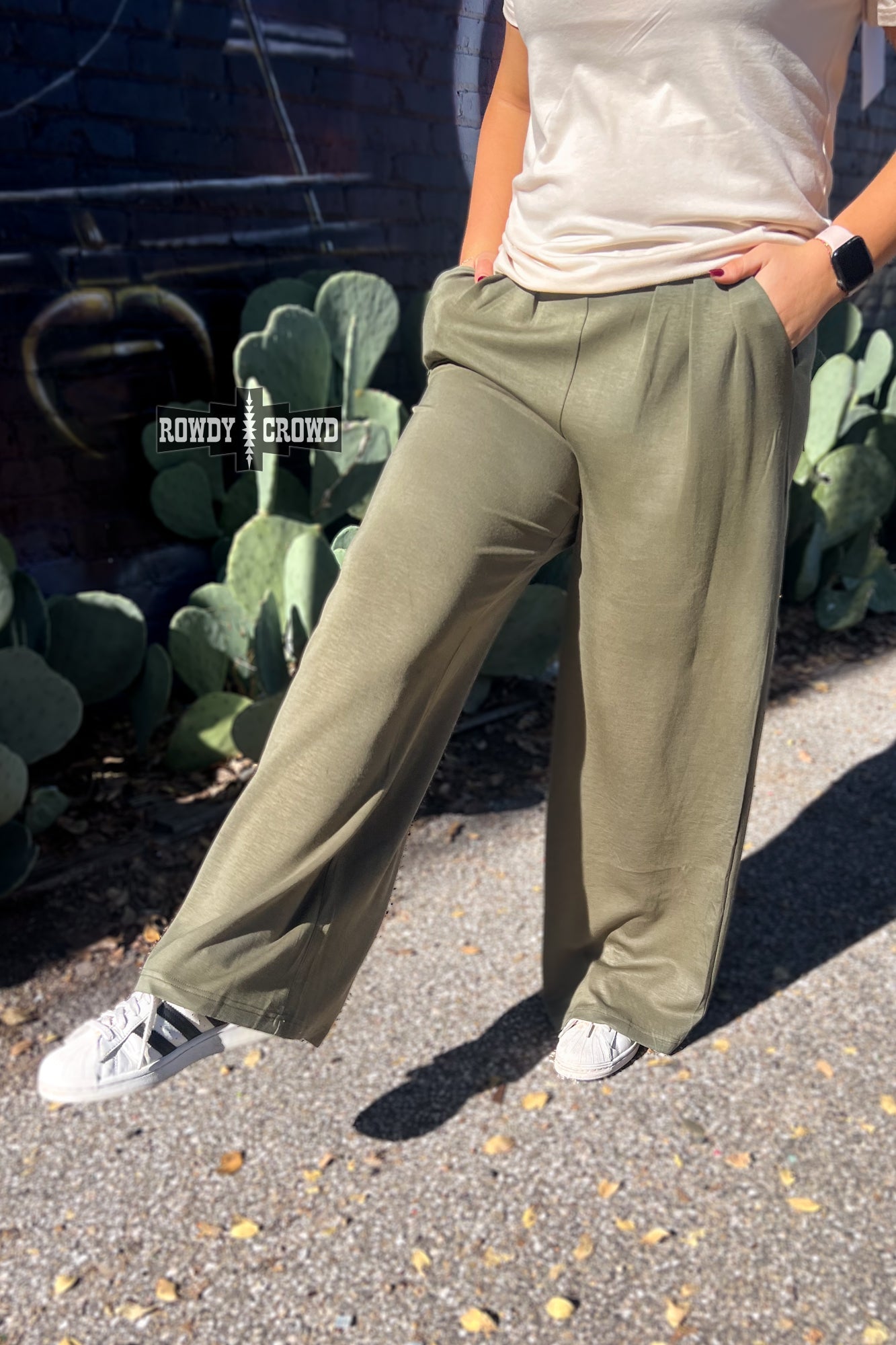 Texline Olive Trousers