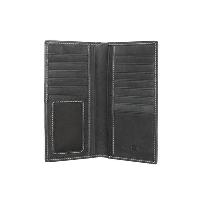 Men's Genuine Leather Wallet-Cowboy Prayers